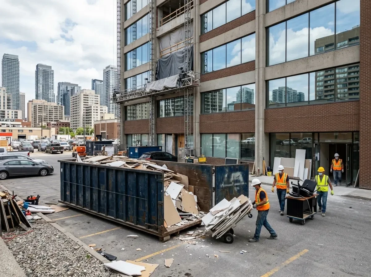 commercial-office-renovation-w-002 — featured hero banner, Best Commercial Dumpster Rental in Dallas