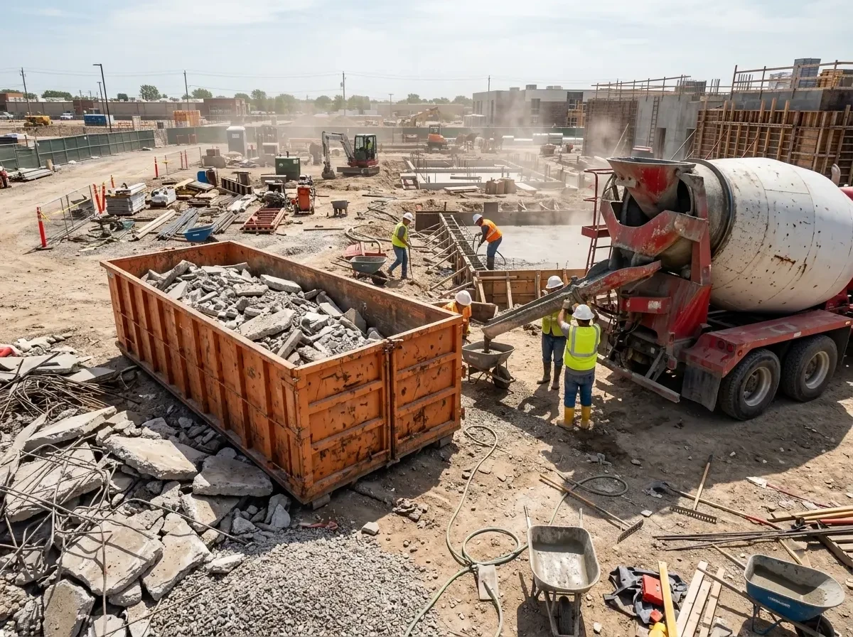 concrete-contractor-job-site-c-007 concrete-contractor-job-site-c-007 — trusted local provider team, Best Commercial Dumpster Rental in Dallas