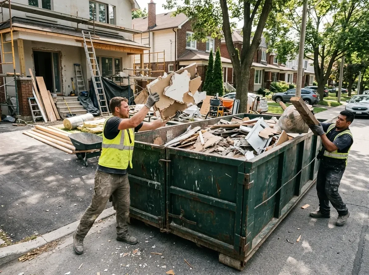 dumpster-pickup-at-renovation-003 — frequently asked questions, Best Commercial Dumpster Rental in Dallas