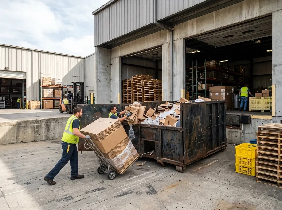 manufacturing-facility-packagi-015 — client result, Best Commercial Dumpster Rental in Dallas