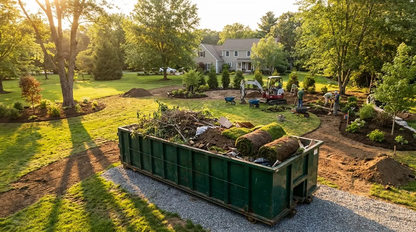 Commercial Dumpster Rental Service — detailed close-up